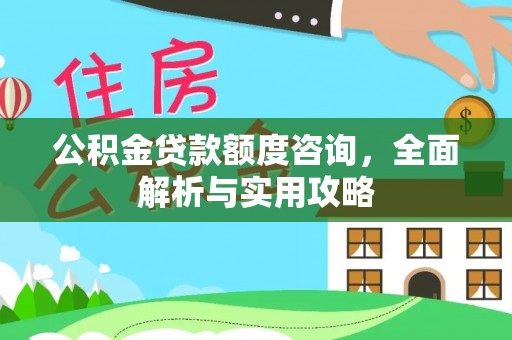 格尔木公积金贷款额度咨询，全面解析与实用攻略