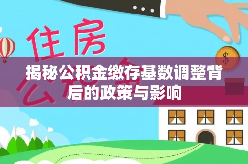 格尔木揭秘公积金缴存基数调整背后的政策与影响